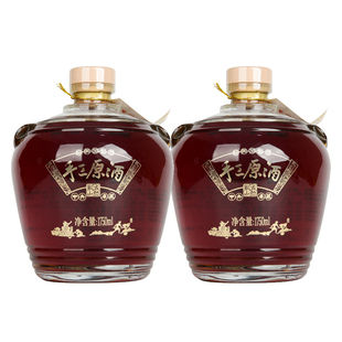 古越龙山绍兴黄酒2008年手工原酒1750ml*2坛原酒分装