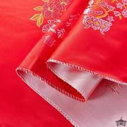 婚庆杭州丝绸被面软缎 绸缎缎子被面结婚七彩织锦缎被面子 百子图