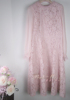 pinkmary粉红玛琍粉红玛丽春夏长袖，中长款连衣裙大码pmals5507