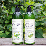 韩伊olive橄榄营养，柔顺洗发水露500ml+护发素500ml柔顺润泽