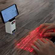 激光投影虚拟镭射键盘黑科技电脑手机蓝牙无线触摸键盘隐形红外线