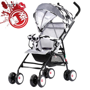 。婴儿伞车超轻便携折叠透气避震旅行婴儿手推0车