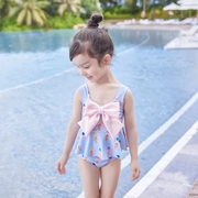 泳装女款女童网红2023小孩泳衣女宝宝2岁幼儿连体游泳衣洋气