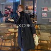 RIXO EXIT法式加绒加厚羊羔毛外套棉服中长款过膝宽松棉袄派克服