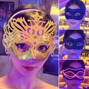 万圣节半脸面具化妆假面舞会，成人公主性感男女，酒吧威尼斯爵士面罩