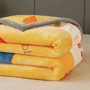 加厚牛奶绒毛毯空调毯保暖珊瑚法兰绒加绒床单单人学生宿舍盖毯