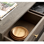 定制美式实木斗柜餐边柜，收纳柜北欧现代简约卧室，客厅轻奢实木五斗