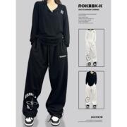 ROKBBK－K/布韩街舞hiphop嘻哈休闲裤女爵士舞jazz长裤运动街头潮