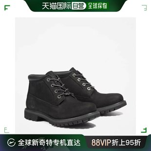 韩国直邮timberland女士4寸黑色军靴23398