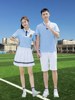 初中学生韩系校服套装夏装，初一运动会班服t恤学院风高中生