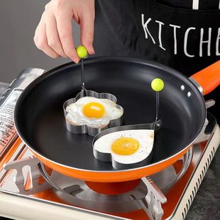 加厚不锈钢煎蛋模具煎蛋，器模型神器荷包蛋创意，煎鸡蛋心形饭团模具