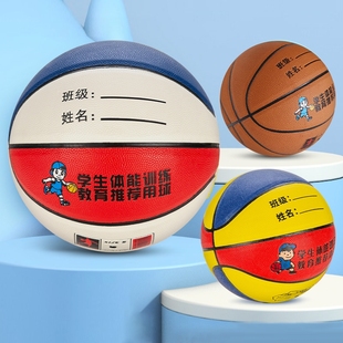儿童篮球5号幼儿园专用pu软皮4号小孩五号6号训练蓝球专业标准