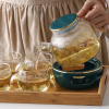 北欧陶瓷花茶壶套装耐热玻璃，蜡烛加热下午茶花茶水果茶壶花草茶具
