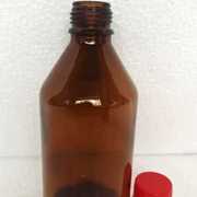 500ml棕色实验瓶试剂盐水玻璃瓶，螺口样品瓶防盗玻璃甲醇空瓶