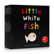  小白鱼系列 Little White Fish 英文原版绘本获奖绘本儿童英语启蒙海洋动物书图画故事书Guido Van Genechten0-3/3-6岁