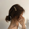 韩国vintage风格亚克力头，饰边夹碎发夹顶夹发卡刘海鸭嘴夹发饰女