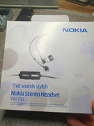诺基亚NOKIA WH-700 高端音乐金属耳机 入耳设计 音质佳 全套库存
