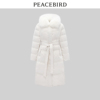 商场同款太平鸟年冬季优雅毛领长款羽绒服A1ACC4662
