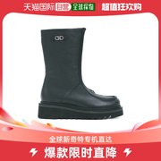 香港直邮Salvatore Ferragamo 圆头拉链短筒靴 075680