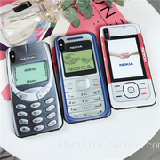 复古诺基亚iphone1211proxsmax手机，壳8plus6sp14硅胶套13软715promax手机套