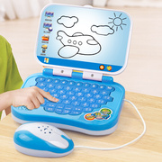 儿童学习机平板电脑益智故事智能，仿真键盘小笔记本播放器早教玩具