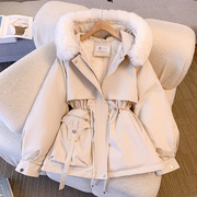 派克服女短款小个子2023年韩版宽松加厚棉袄冬季棉衣棉服外套