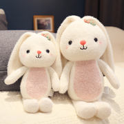 小兔子毛绒玩具女孩儿童睡觉抱玩偶，安抚布娃娃小白兔公仔六一礼物