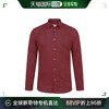 香港直邮moschino莫斯奇诺，男士红黑色棉质衬衫r70w650-25330-2