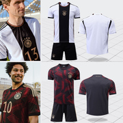 德国2022世界杯球衣主场国家队25号穆勒足球服套装男定制儿童