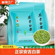 正宗安吉白茶2023年新茶，明前黄金芽，绿茶茶叶散袋装