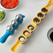 寿司饭团模具摇摇乐食品级不锈钢婴儿宝宝吃饭神器米饭造型工具