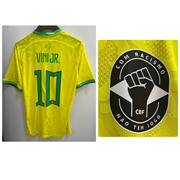 2023巴西反种族歧视球衣10号维尼修斯内马尔热苏斯罗德里戈球员版