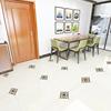 地面瓷砖装饰线条美缝贴纸，防水耐磨自粘客厅地板，贴地砖贴花对角贴