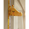 长颈鹿儿童量身高墙贴宝宝测量仪，标尺可移除3d立体贴纸测身高尺表