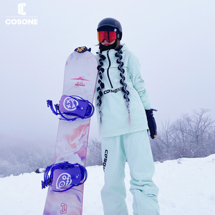 COSONE滑雪服套装单板加棉滑雪衣裤男女同款雪服