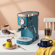 咖啡机家用小型意式半自动咖啡机蒸汽式打奶泡20咖啡机