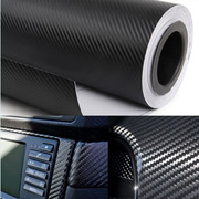 汽车d碳纤维贴纸 大格纹导气槽碳纤纸 碳纤膜 车身改色膜