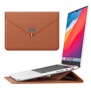 笔记本支架电脑包苹果华为13寸超薄保护套15寸16寸macbook内胆包适用14英寸创意支架折叠信封皮套多功能