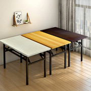 简易可折叠桌子长方形培训书桌，学生家用办公餐桌，摆摊美甲折叠桌子