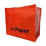 大号加厚手提红色袋购物买菜袋大容量收纳袋环保袋折叠帆布袋