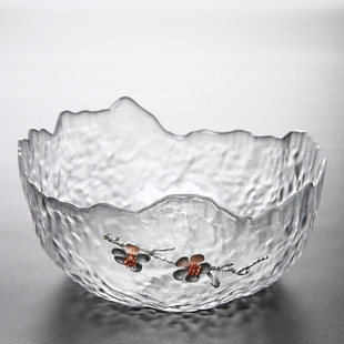 水培植物铜钱草花盆创意个性水养金钱草专用水仙碗莲睡莲玻璃器皿
