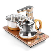 整套茶盘电磁炉自动上水壶功夫茶艺电热壶智能三合一不锈钢茶具