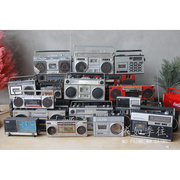 怀旧老物件老旧收音机收录机手提收音机录音机装饰品摆设摄影道具