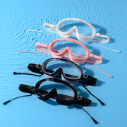 泳镜男女大框带连体，耳塞高清防水防雾游泳眼镜，成人通用游泳装备