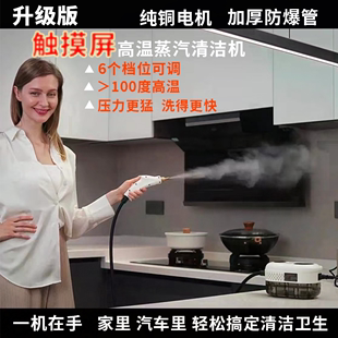家用蒸汽清洁机手持厨房，小型高温清洗机，高压多功能冲洗一体机消毒