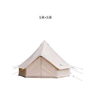 山之客帐篷速搭营地蒙古包棉布，双层户外大型防雨防晒多人超大