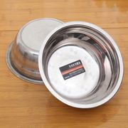厨房餐具16-26cm无磁加厚不锈钢汤盆圆形不锈钢碗盆 不锈钢盆