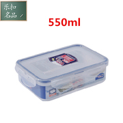 乐扣乐扣塑料保鲜盒饭盒收纳盒 微波炉专用 550ML HPL815