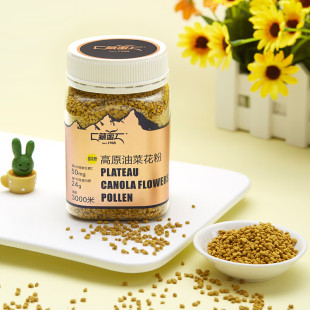 藏蜜青海油菜花粉230g天然食用非破壁青海油菜蜂花粉