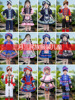广西壮族三月三民族服装男女童，壮族演出服儿童，56个少数民族舞蹈服